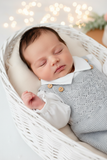 Saída maternidade cinzento : 3 peças Outono/Inverno