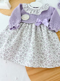 Vestido e touca Primavera/verão