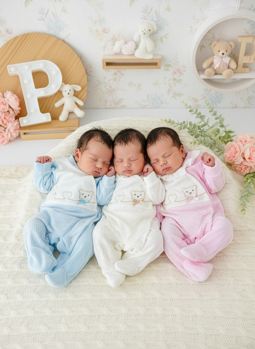 Babygrow linha do Amor em Veludo