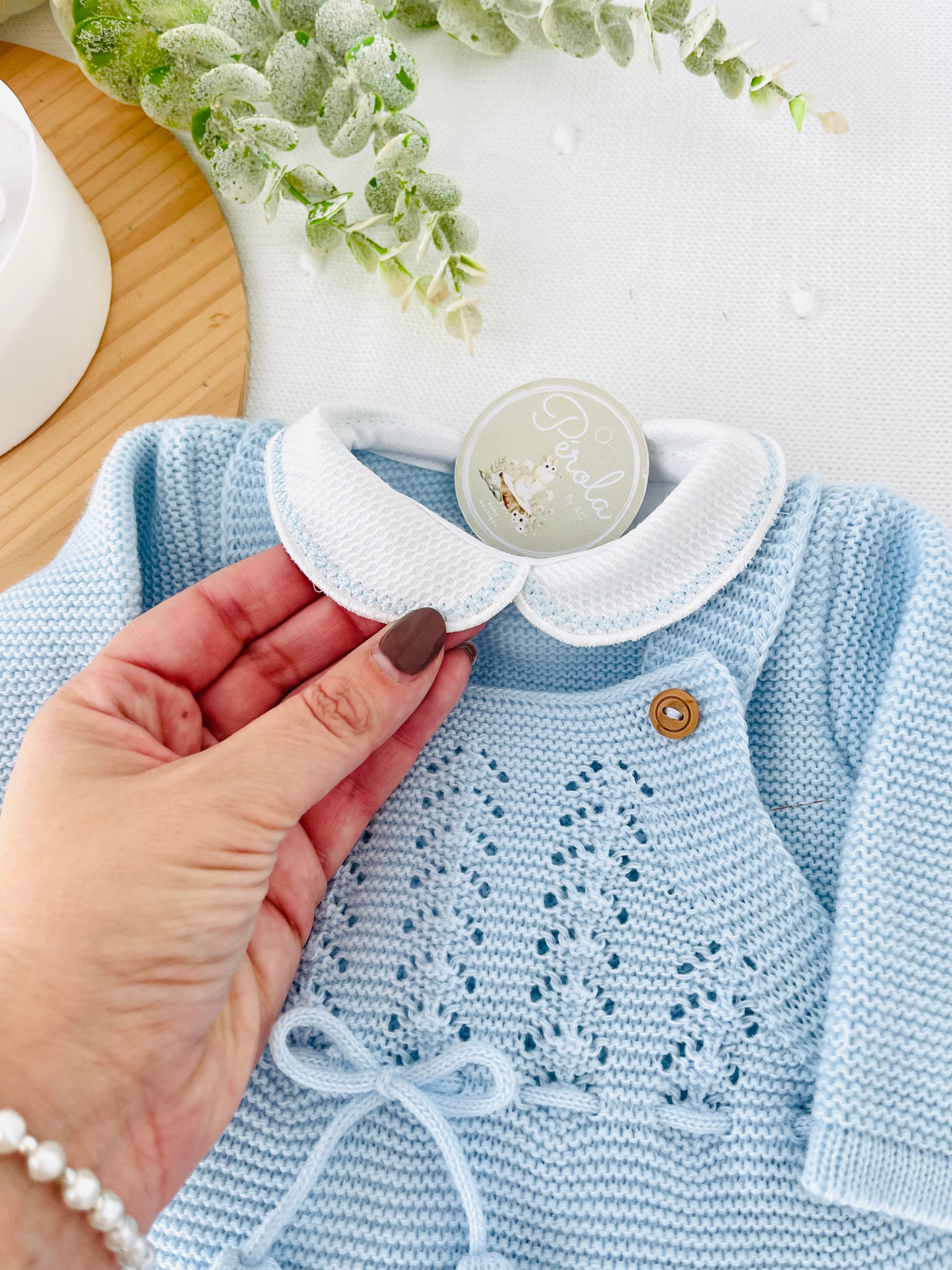 Saída de maternidade pompons