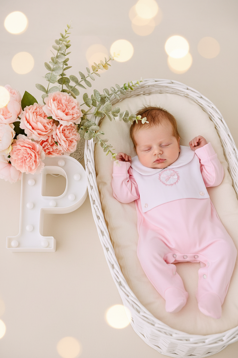 Babygrow babete em algodão