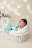 Babygrow pompom algodão