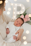 Babygrow veludo fita em renda