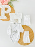 Pack oportunidade 4 peças: 2 bodies e 2 calças