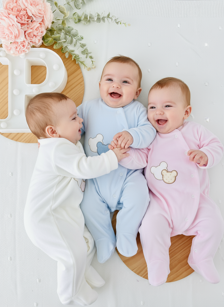 Babygrow veludo (3-12m)