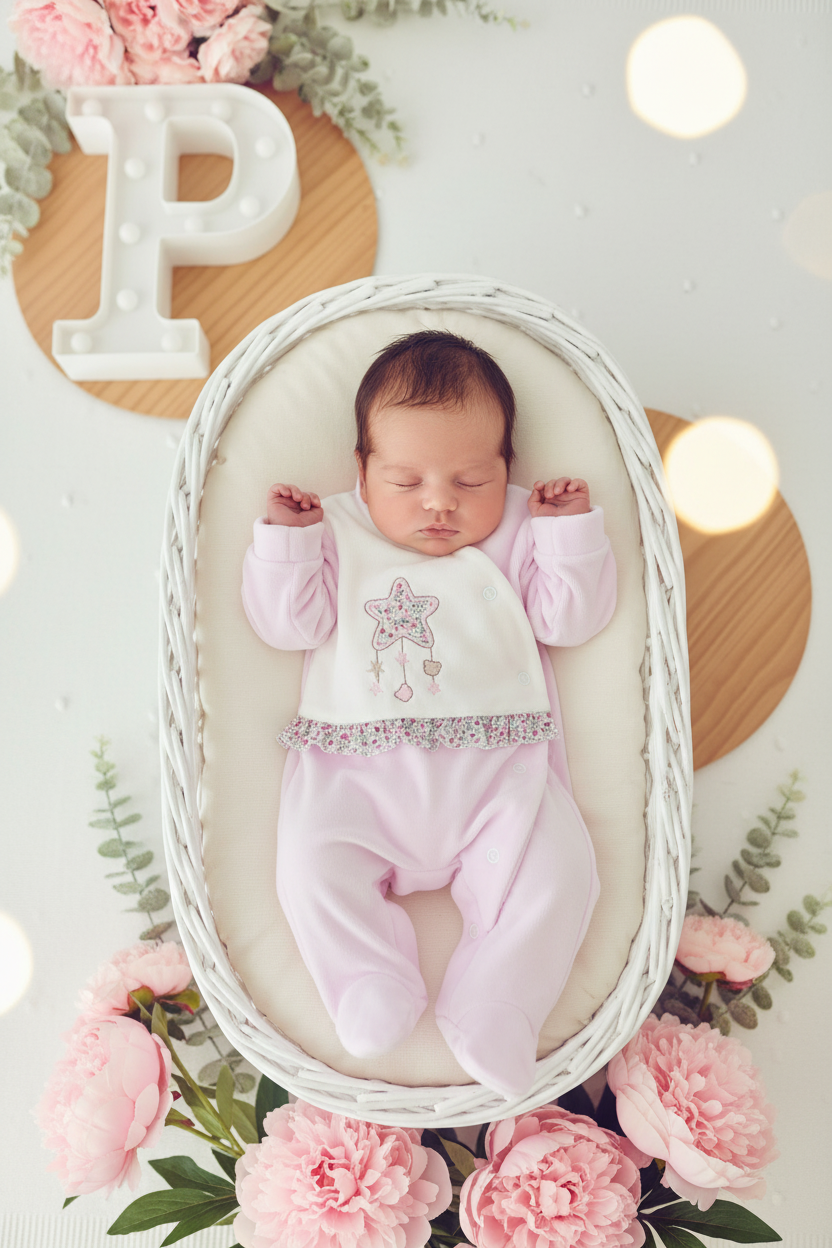 Babygrow estrela veludo