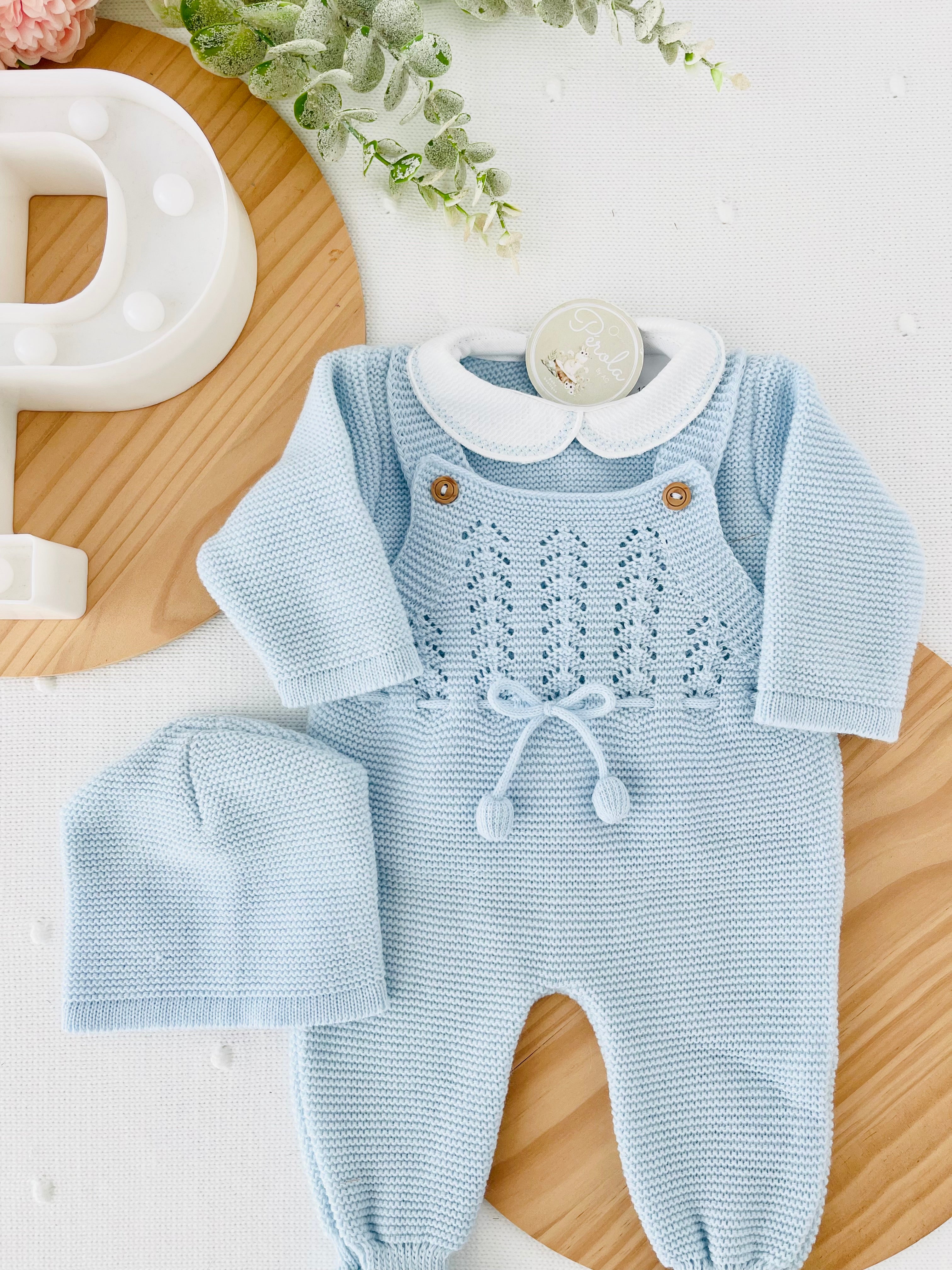 Saída de maternidade pompons