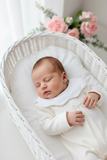Babygrow gola flor em algodão