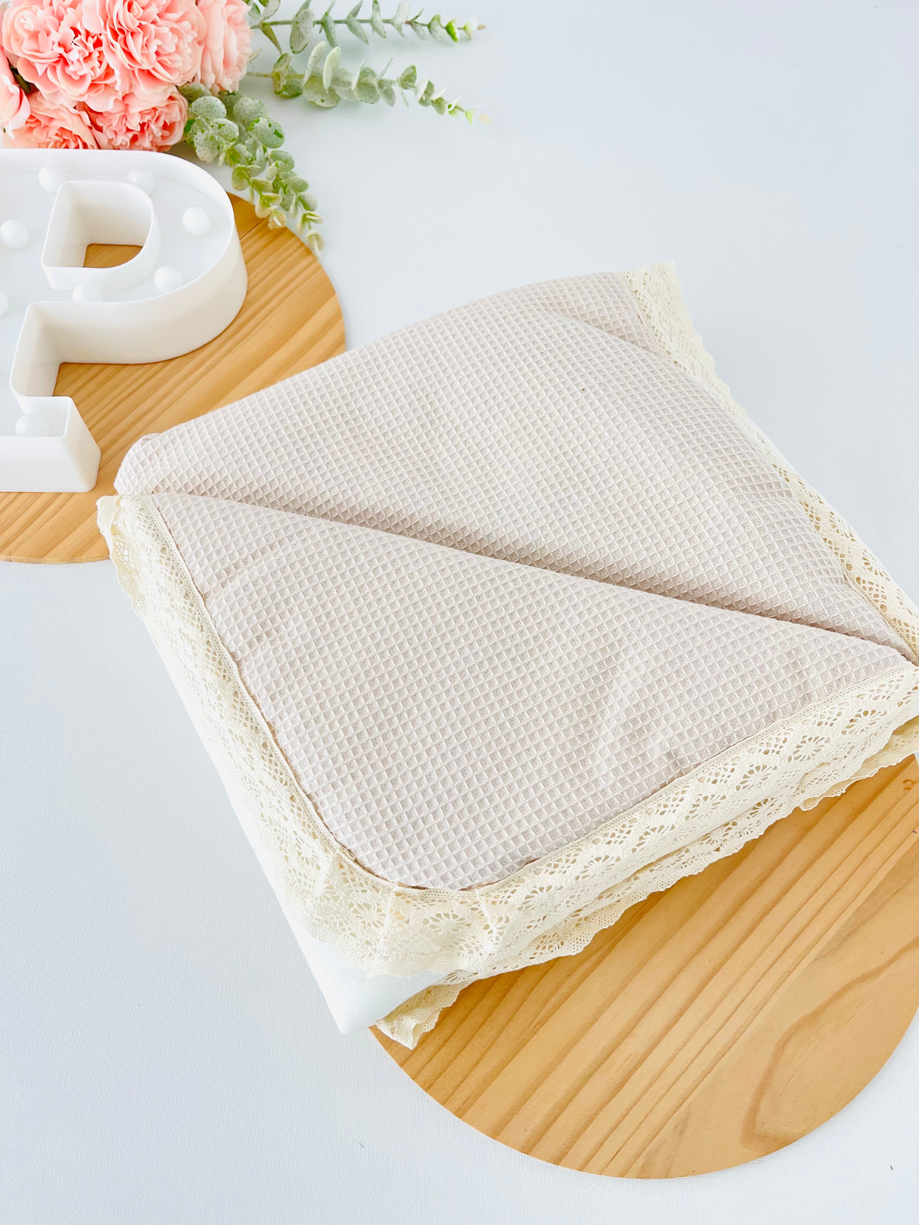 Manta algodão tema favos