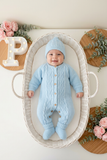 Conjunto 3 peças: macacão, gorro e carapins 3M