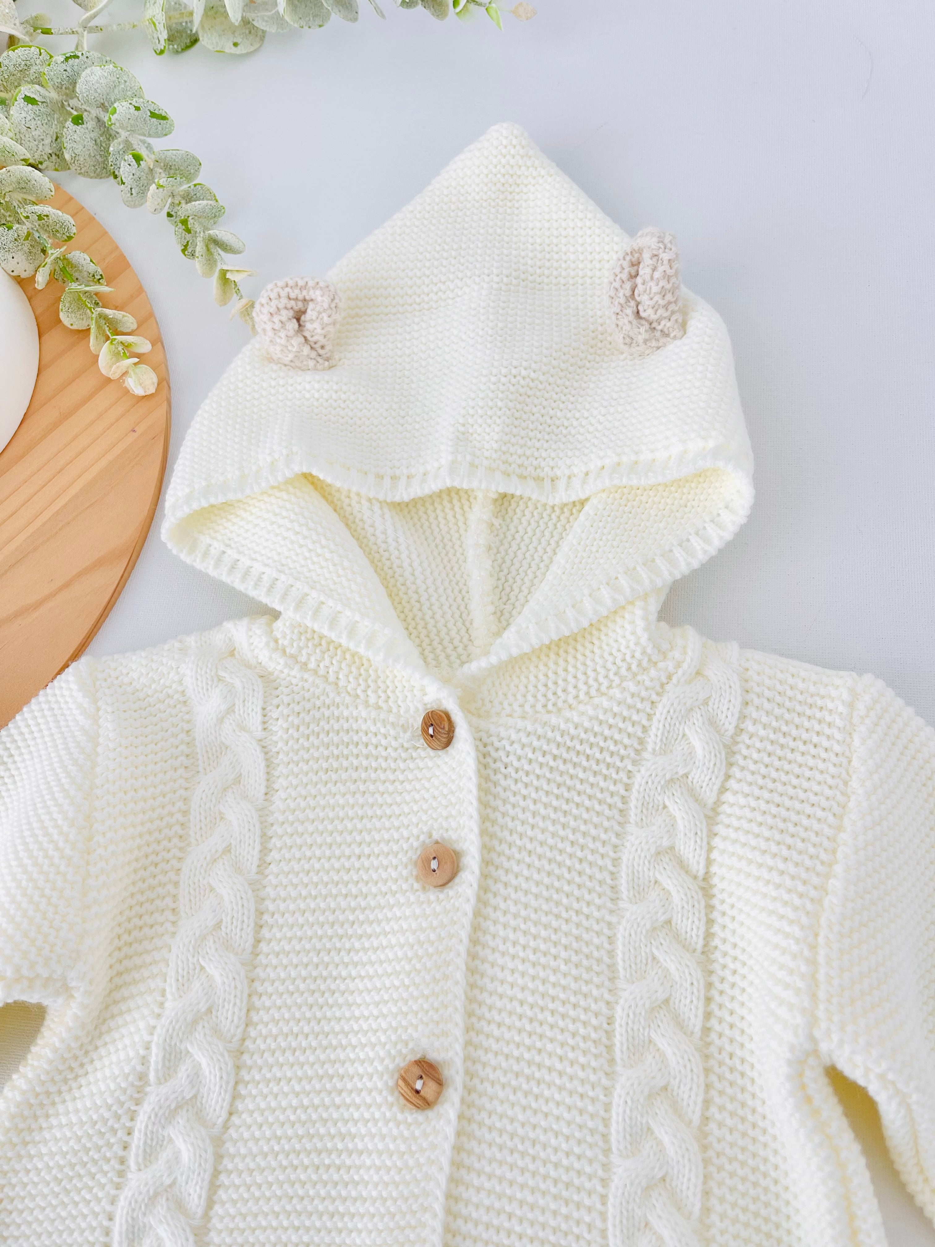 Macacão com orelhinhas unissexo