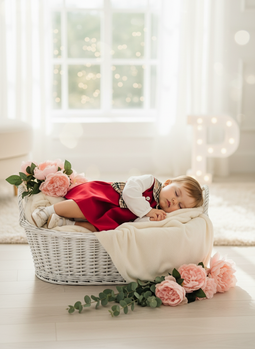 Vestido e blusa com gola xadrez