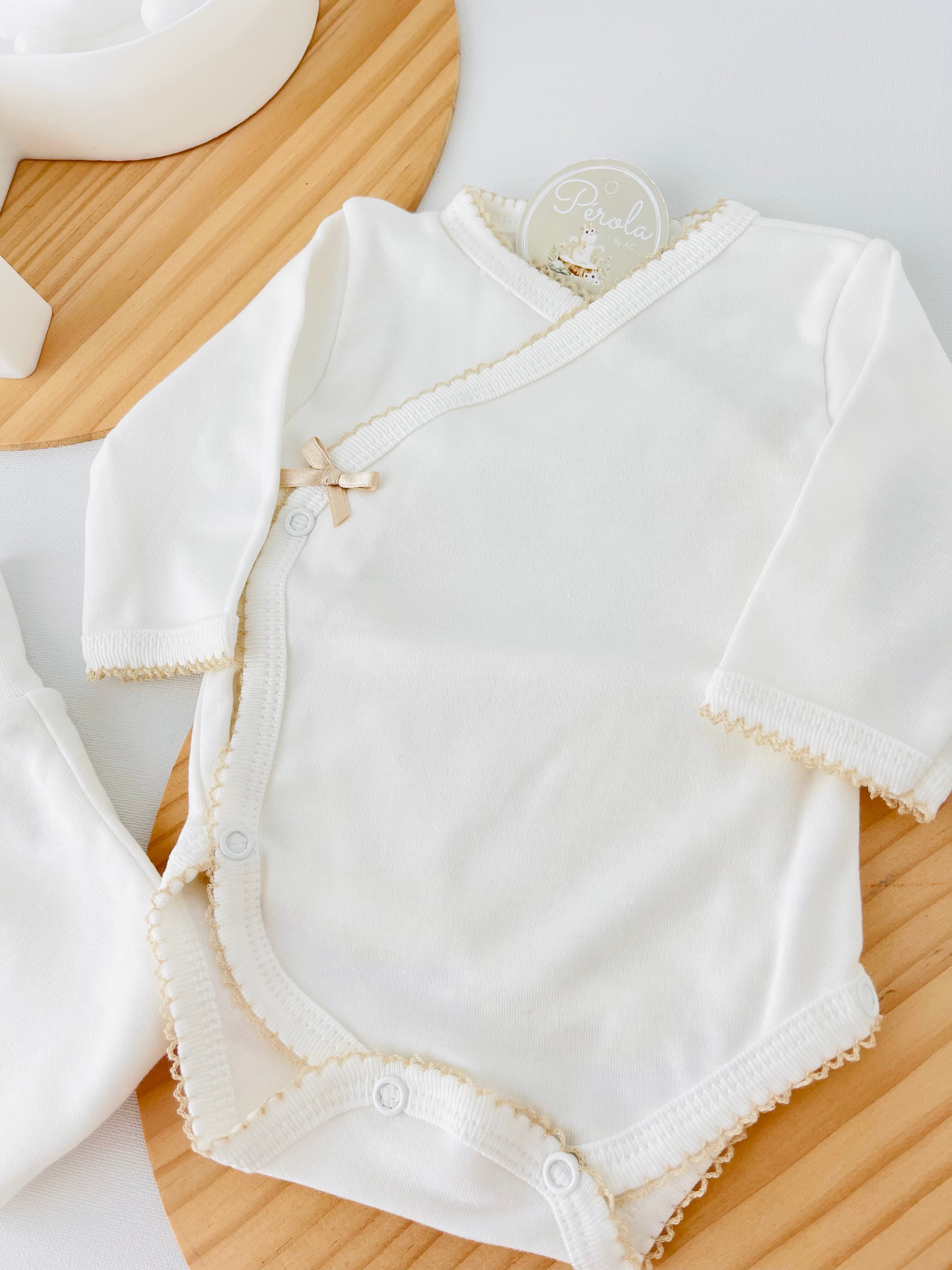 Conjunto interiores ternura: Body e calças