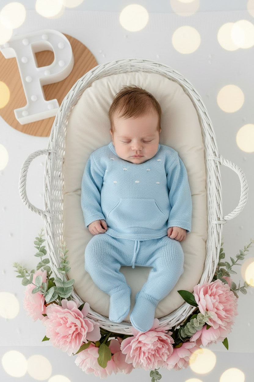 Conjunto bebé 3m e 6m