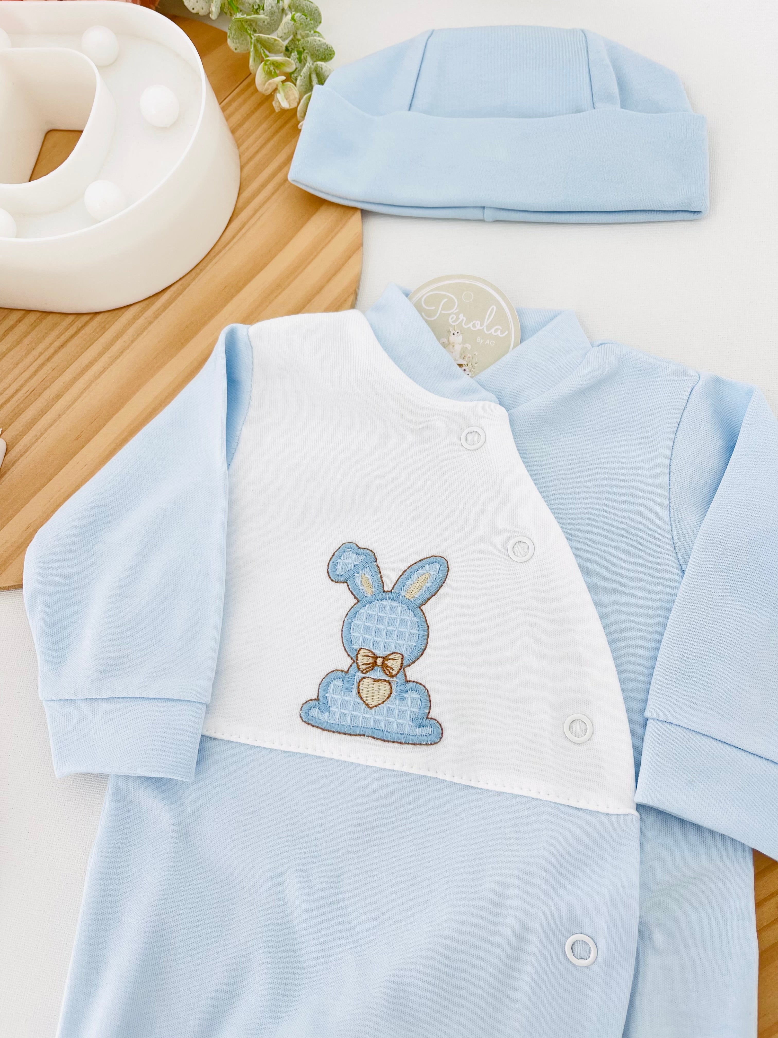 Babygrow tema Bunny algodão