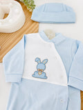 Babygrow coelho algodão