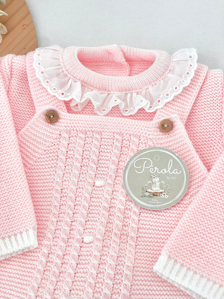 Saída de maternidade rosa