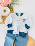 Conjunto menino: blusão e calças