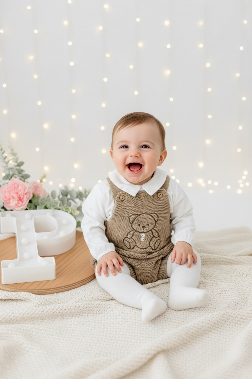 Conjunto ursinho: fofo e camisa