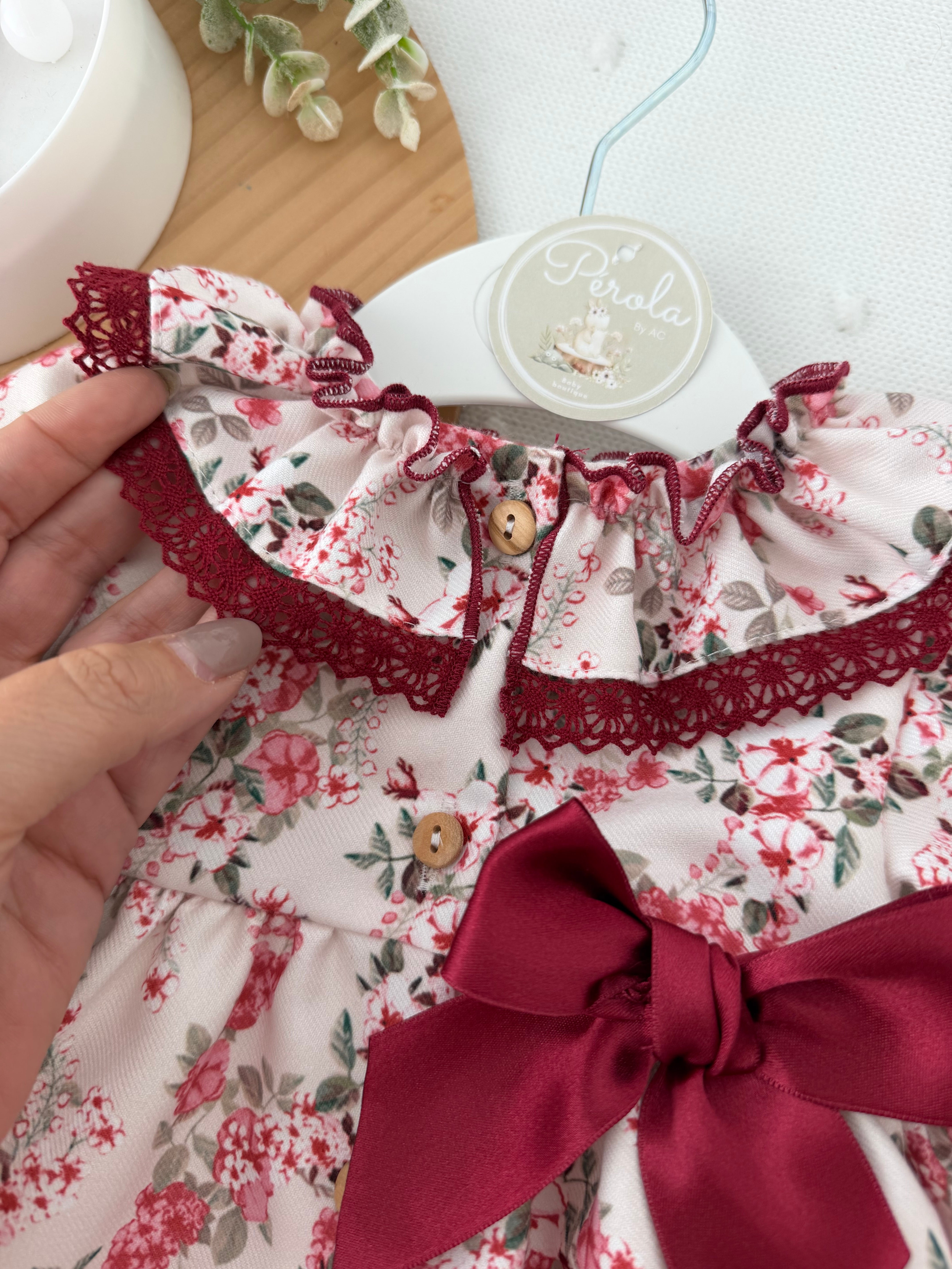 Vestido e tapa fraldas - premium