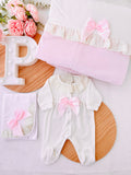 Babygrow elegante de veludo premium