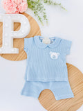 Conjunto ursinho: camisola e calções