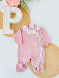 Babygrow flores em algodão