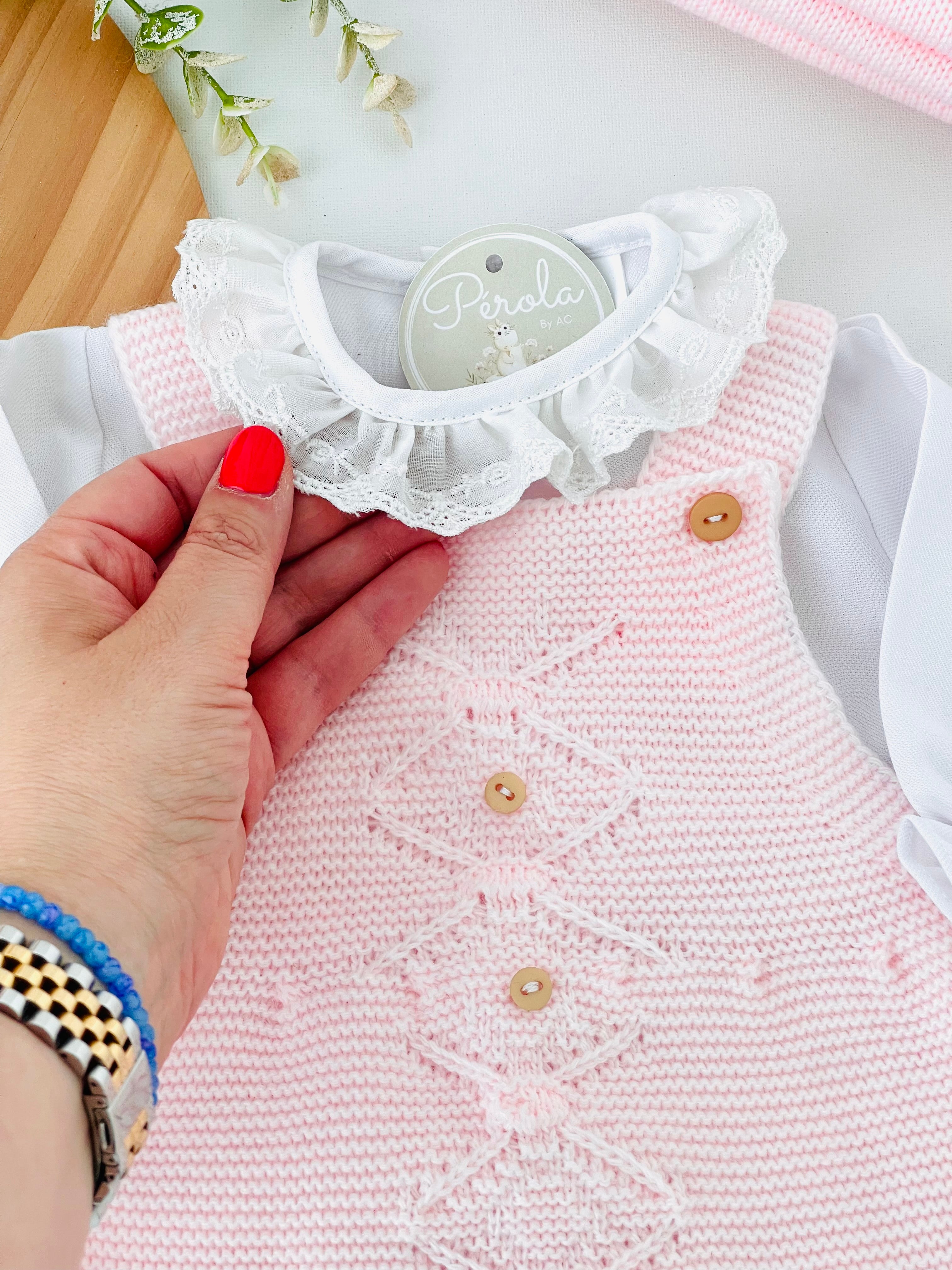 Conjunto recém nascido: 3peças Outono/Inverno