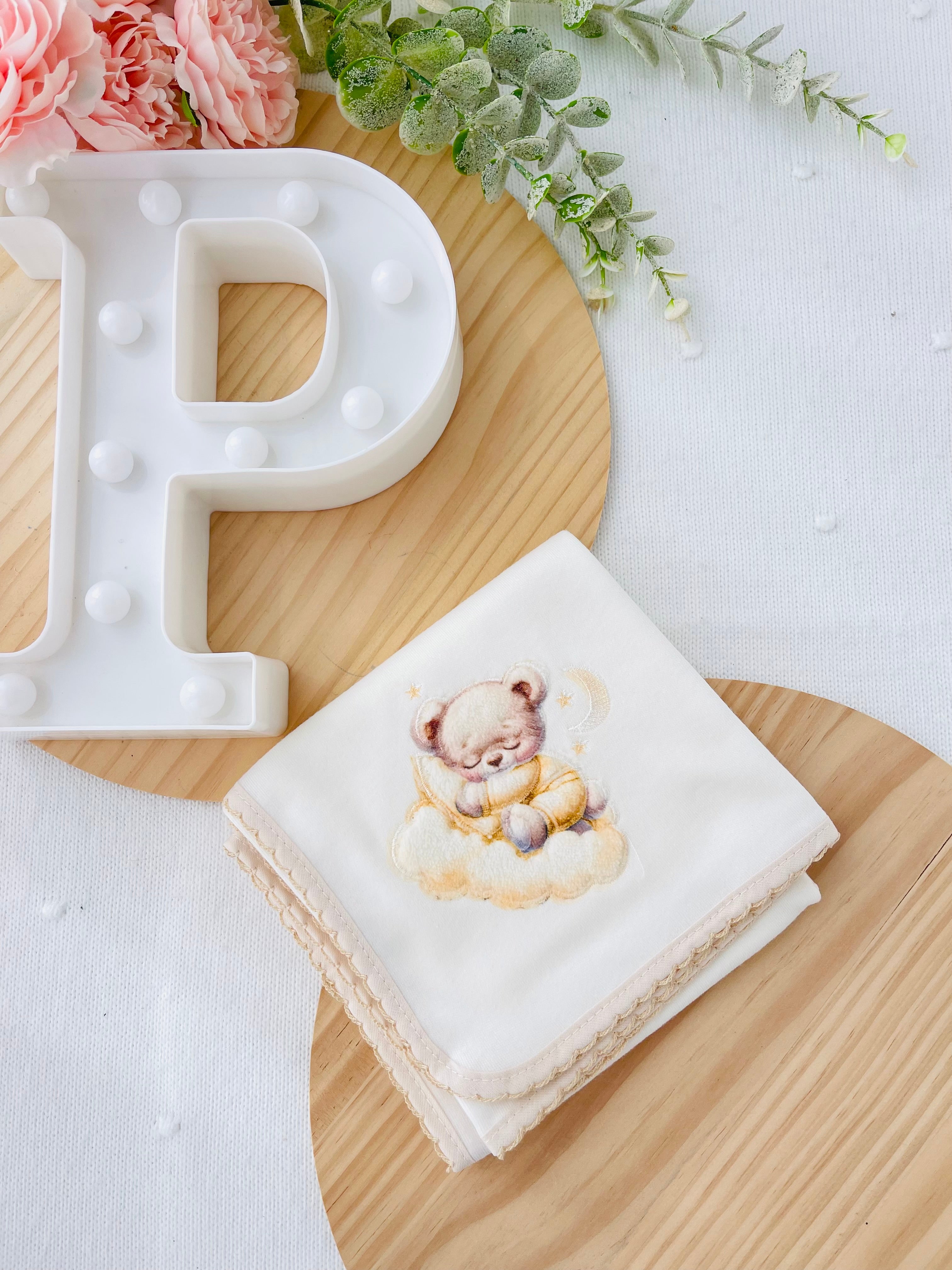 Fralda tema Nas nuvens com pêlo