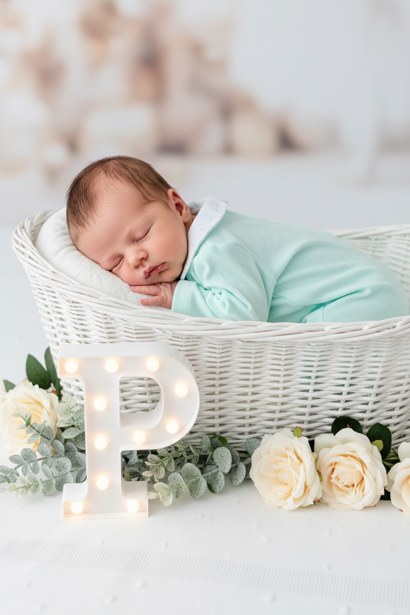 Babygrow bolinha em algodão