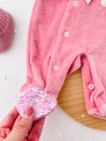 Babygrow amigos em veludo