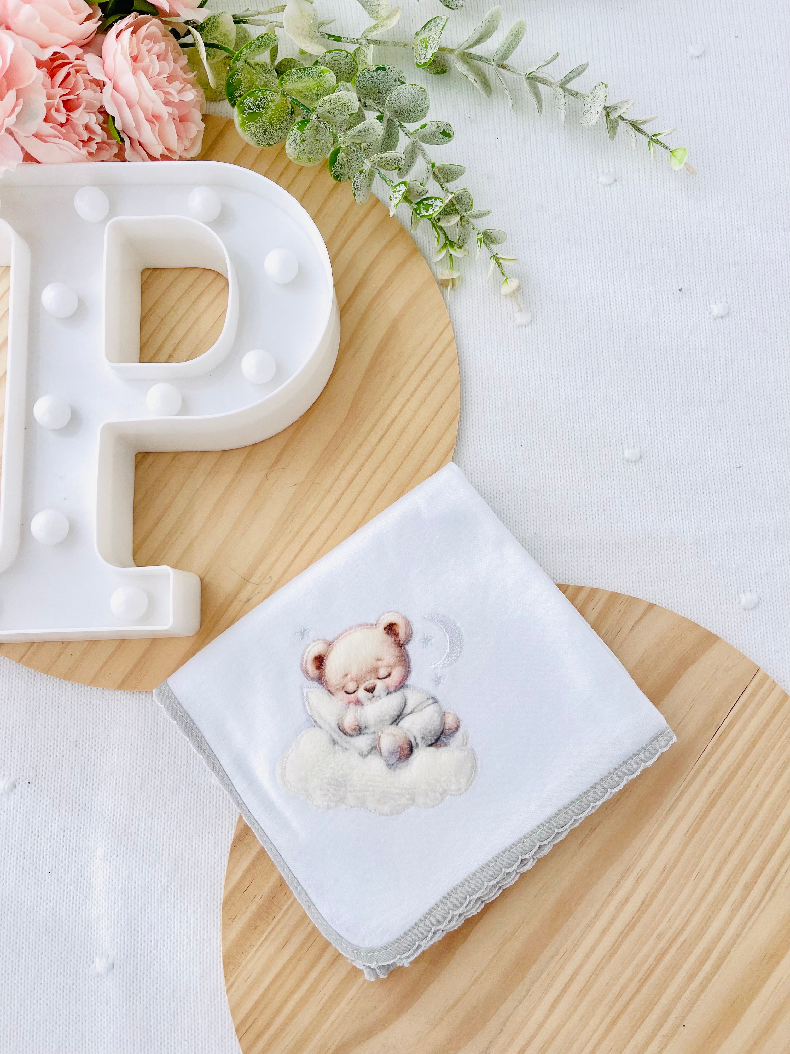 Fralda tema Nas nuvens com pêlo