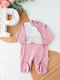 Babygrow carinhas de urso algodão