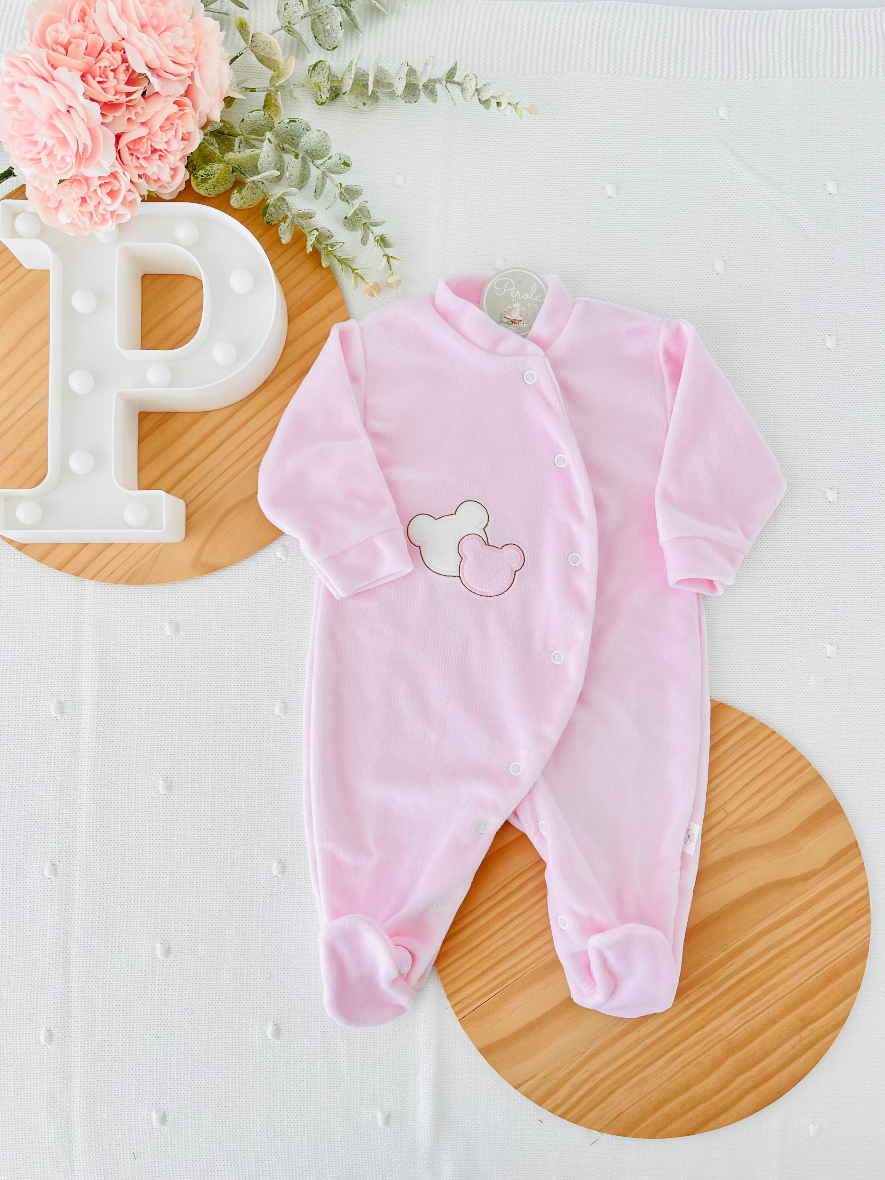 Babygrow veludo (3-12m)