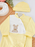 Babygrow coelho algodão