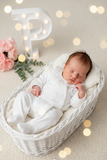 Babygrow veludo renda