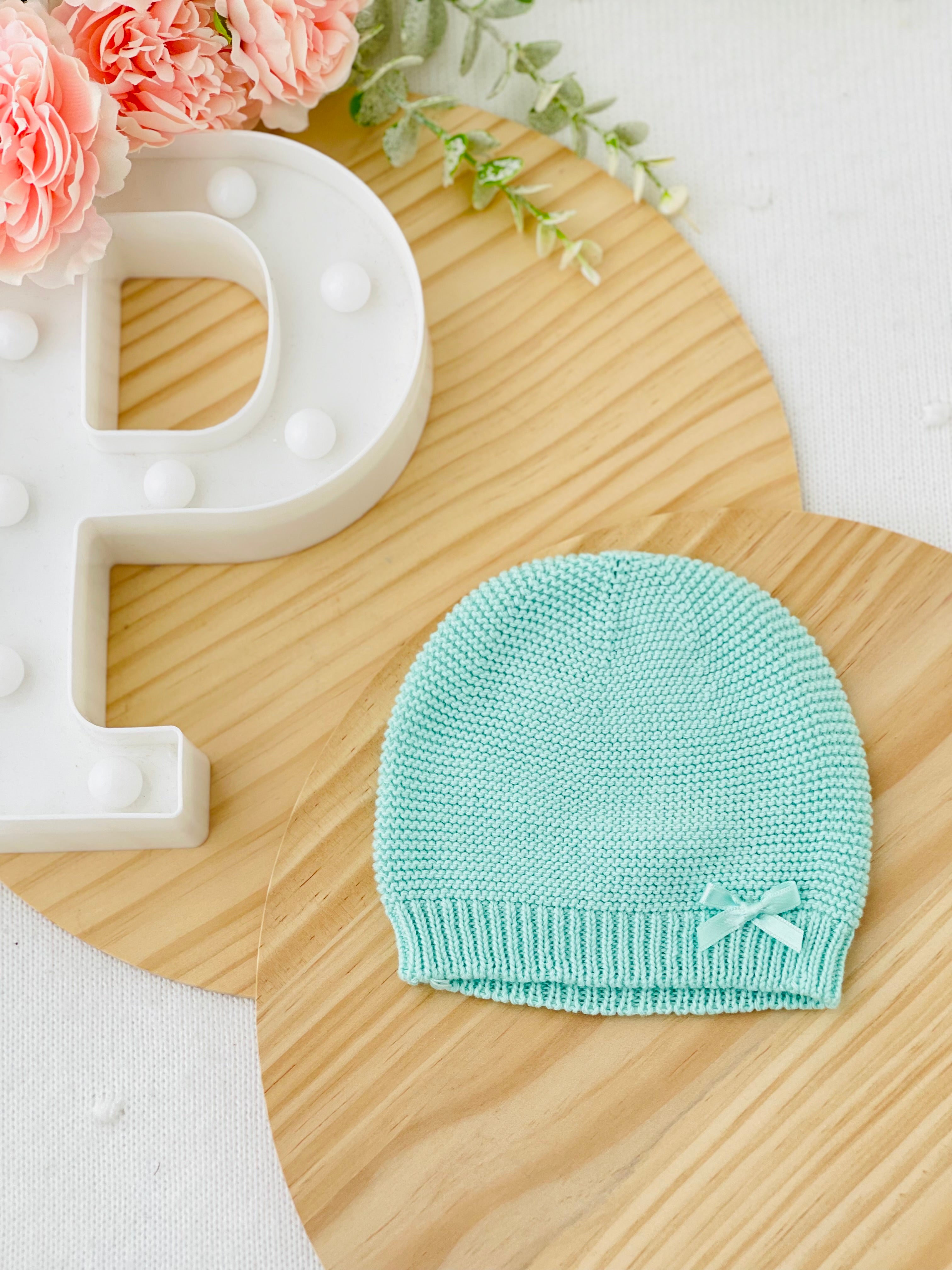 Gorro malha de algodão