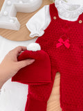 Saída maternidade Baby Love menina- Outono Inverno