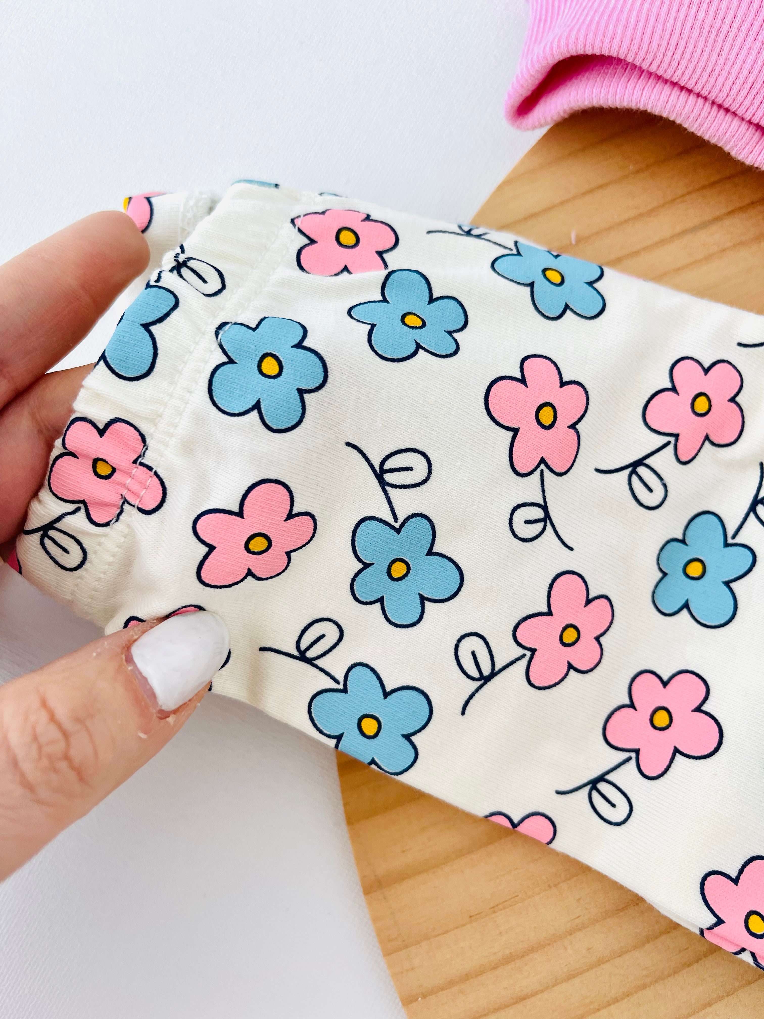 Fato de treino flores