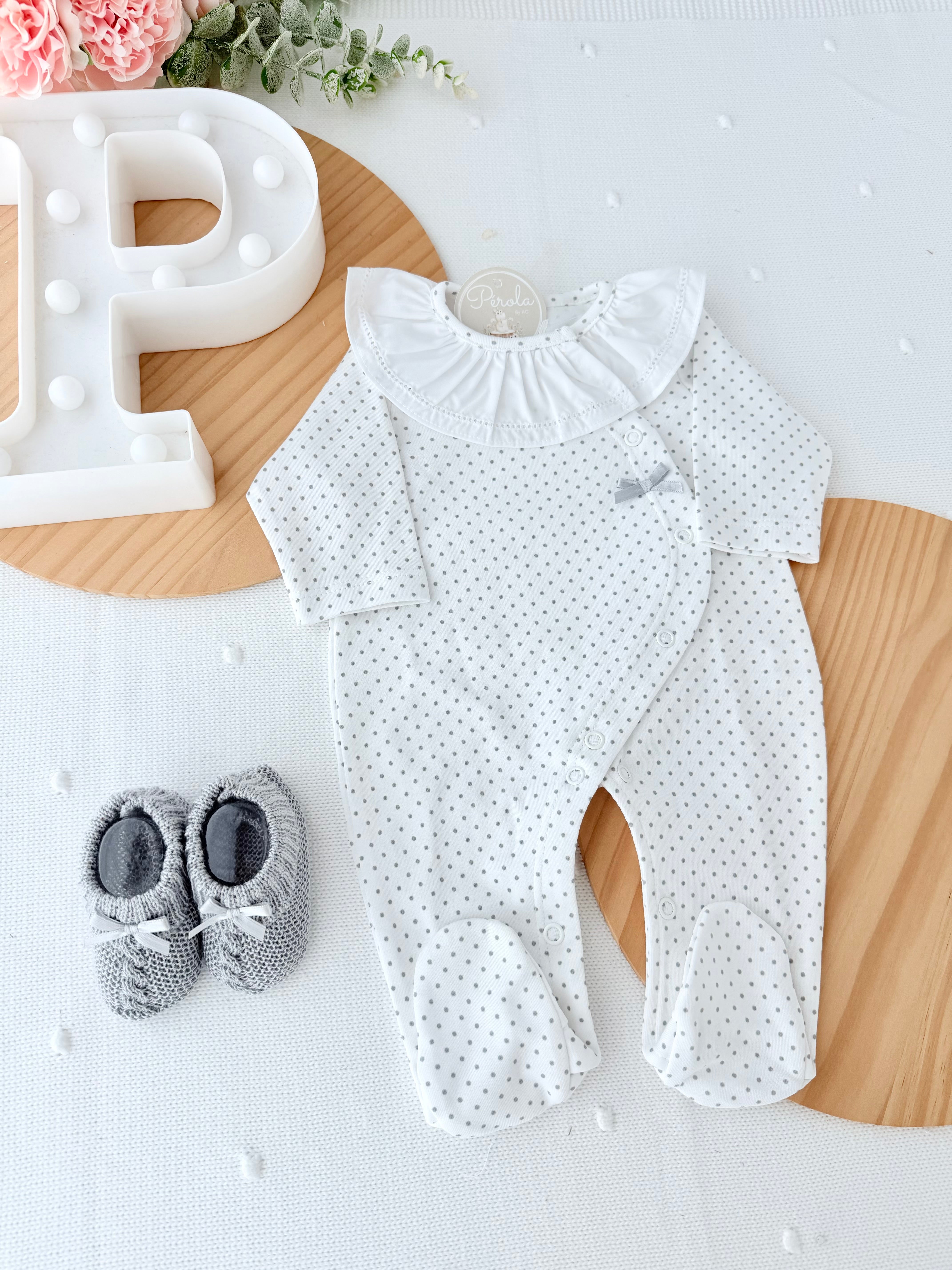 Babygrow Carinho versão pintinhas