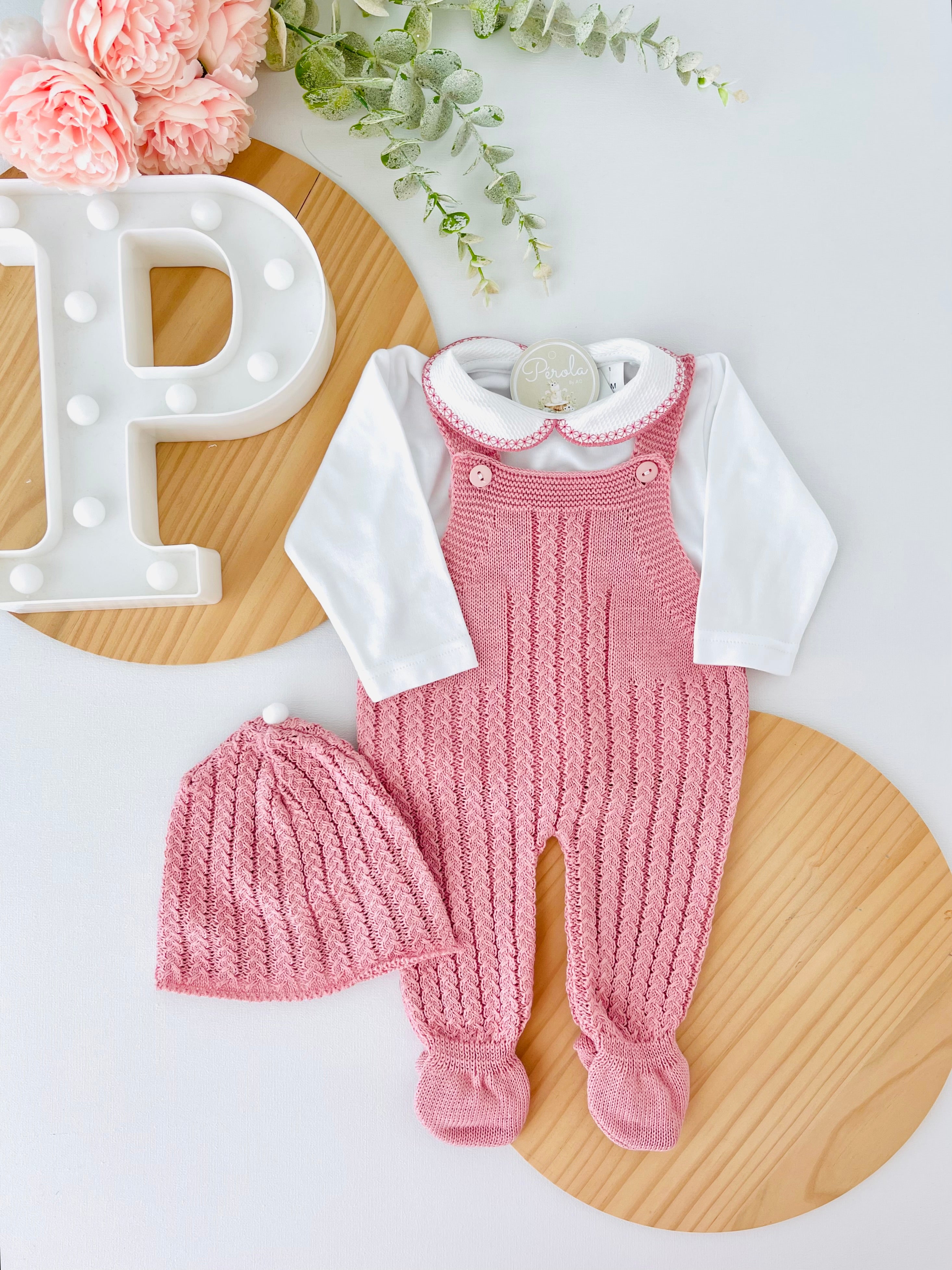 Saída de maternidade Doçura - 100% algodão