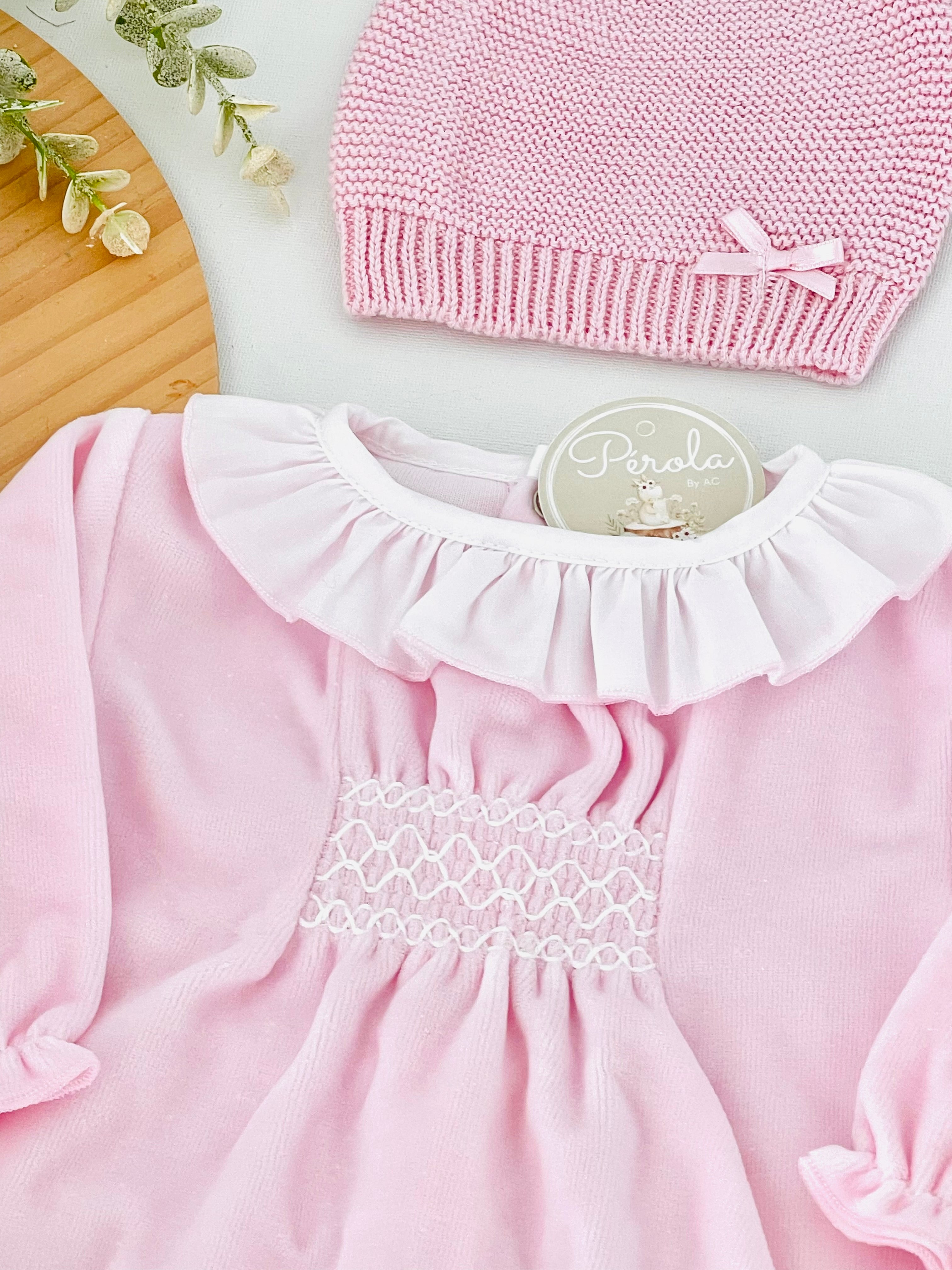 Babygrow favos em Veludo