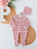 Conjunto Rosa Velho Outono Inverno
