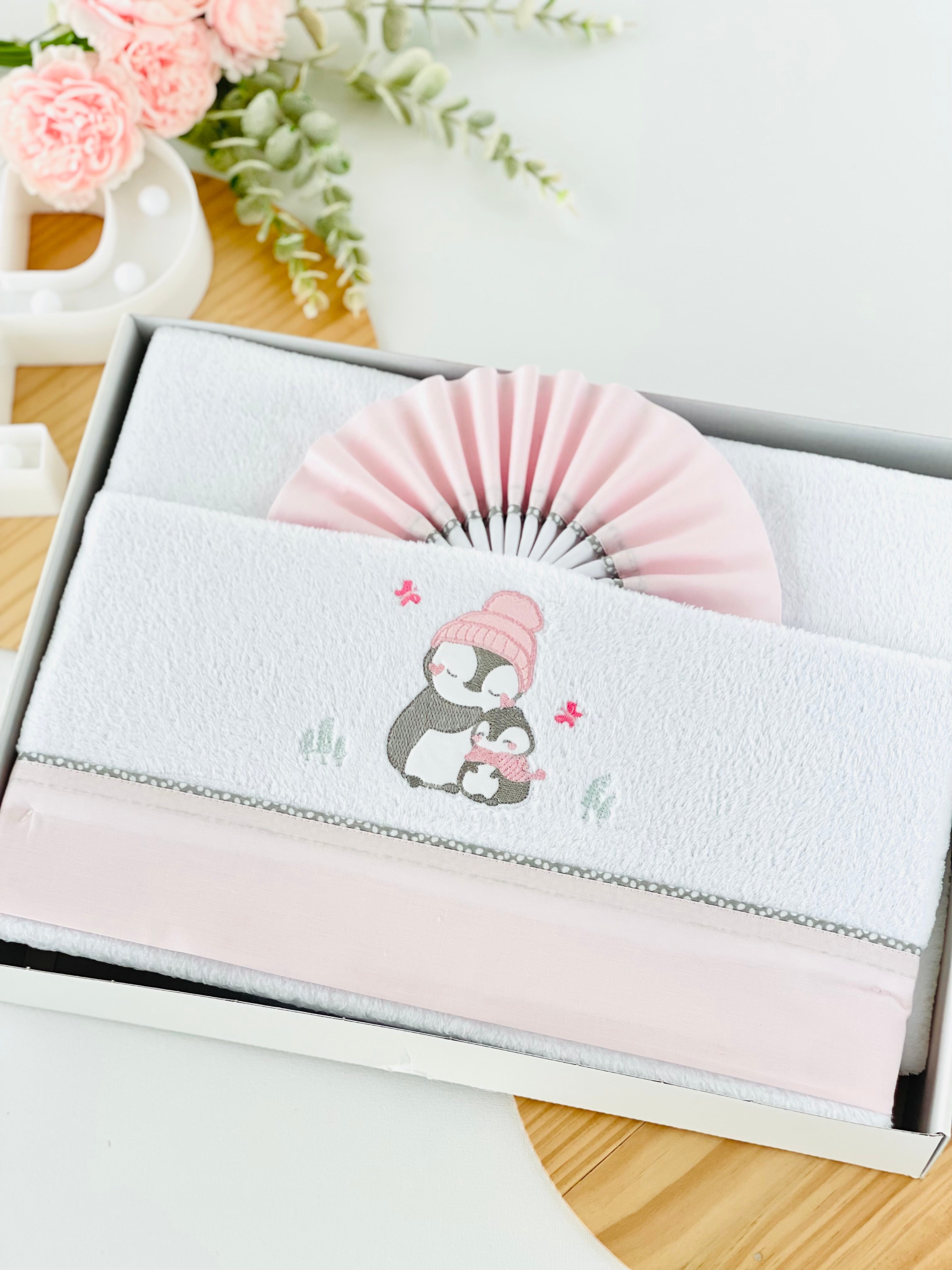 Lençóis coralina cama de grades pinguins