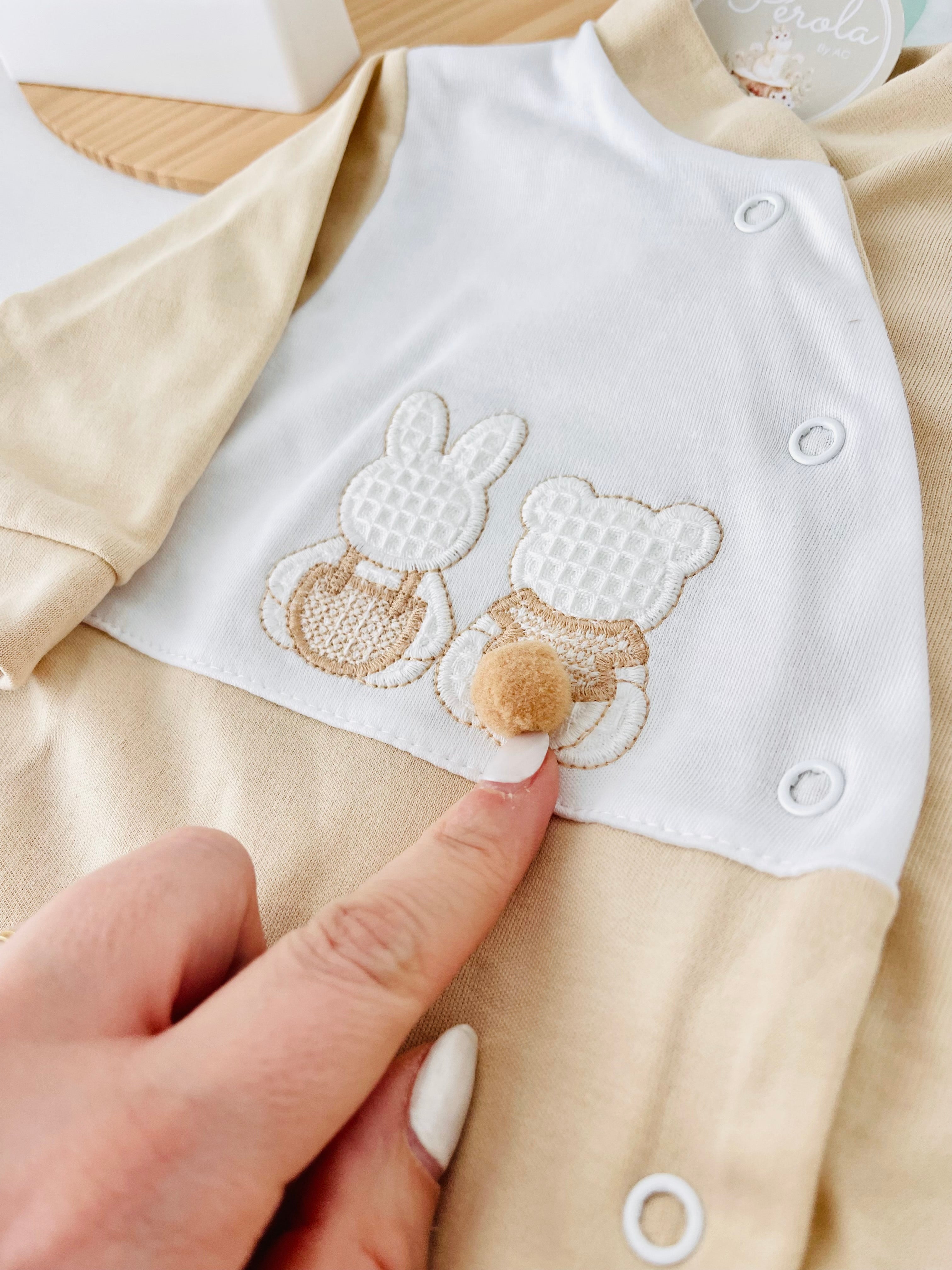 Babygrow amigos algodão