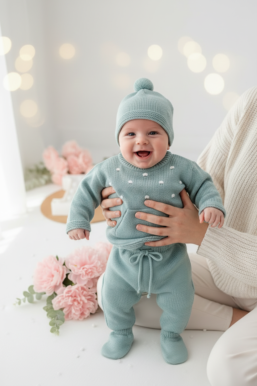 Conjunto bebé 3m e 6m