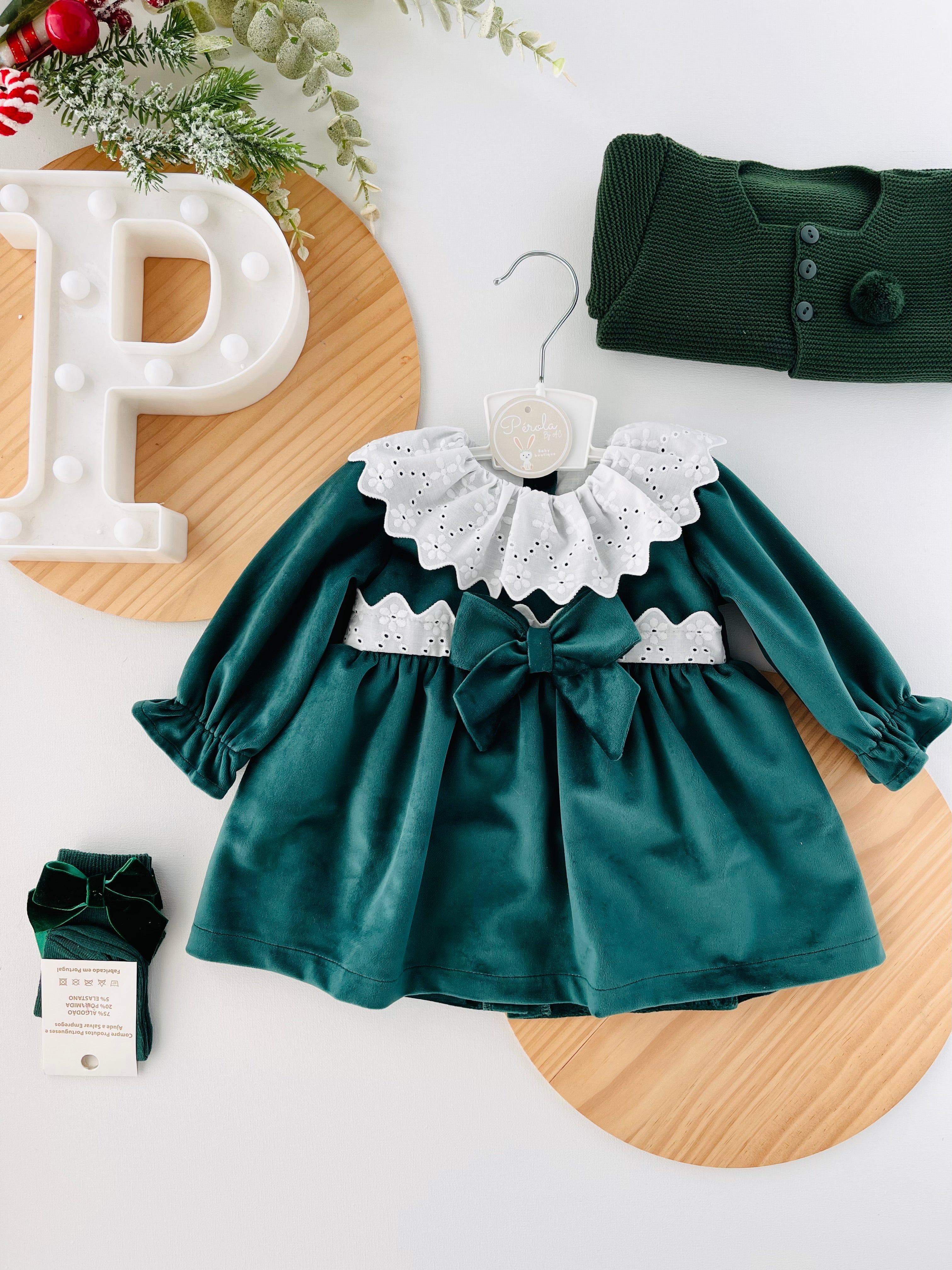 Vestido em veludo coleção premium