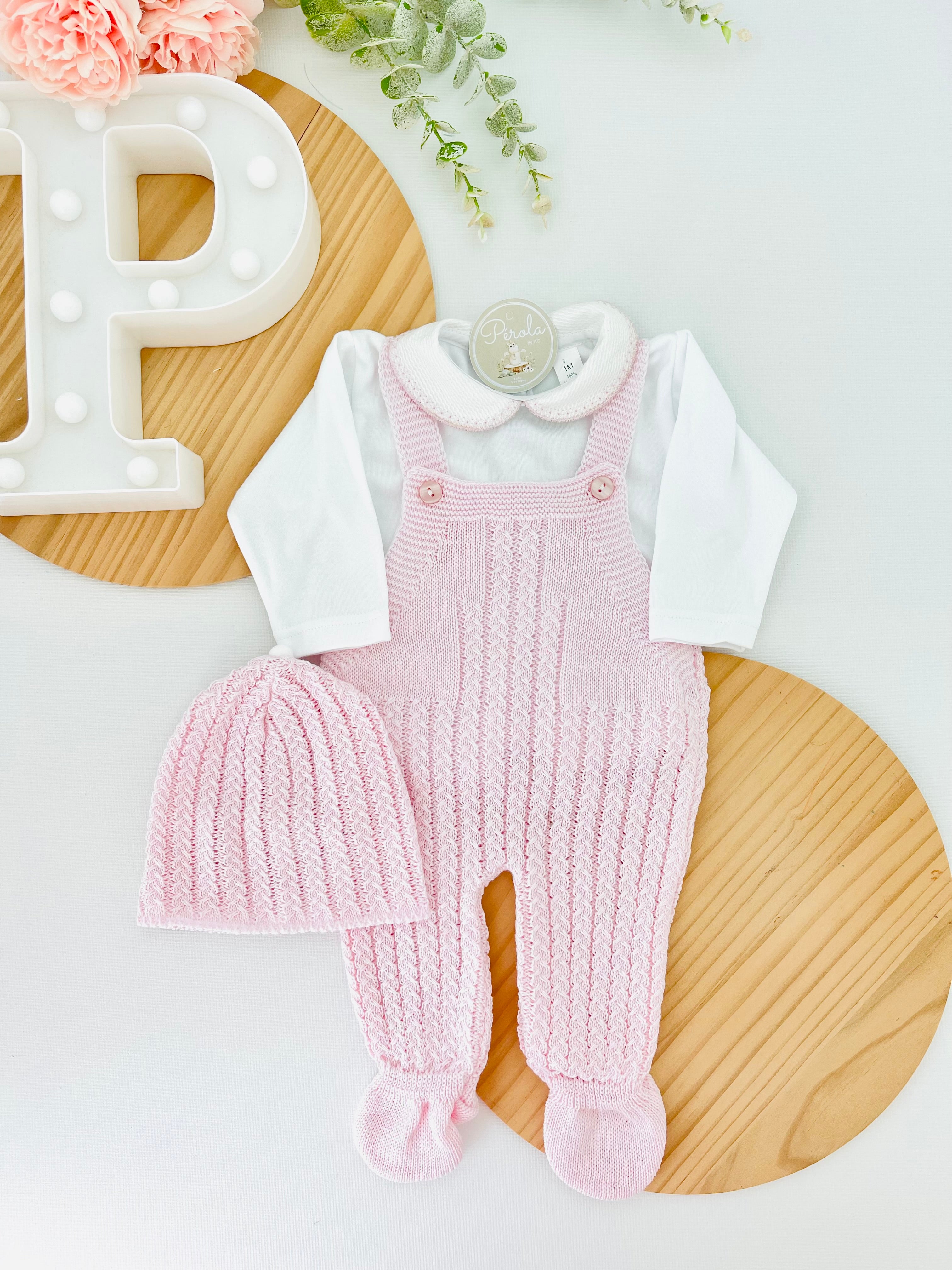 Saída de maternidade Doçura - 100% algodão