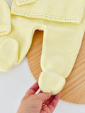 Conjunto malha Amarelo Outono/Inverno