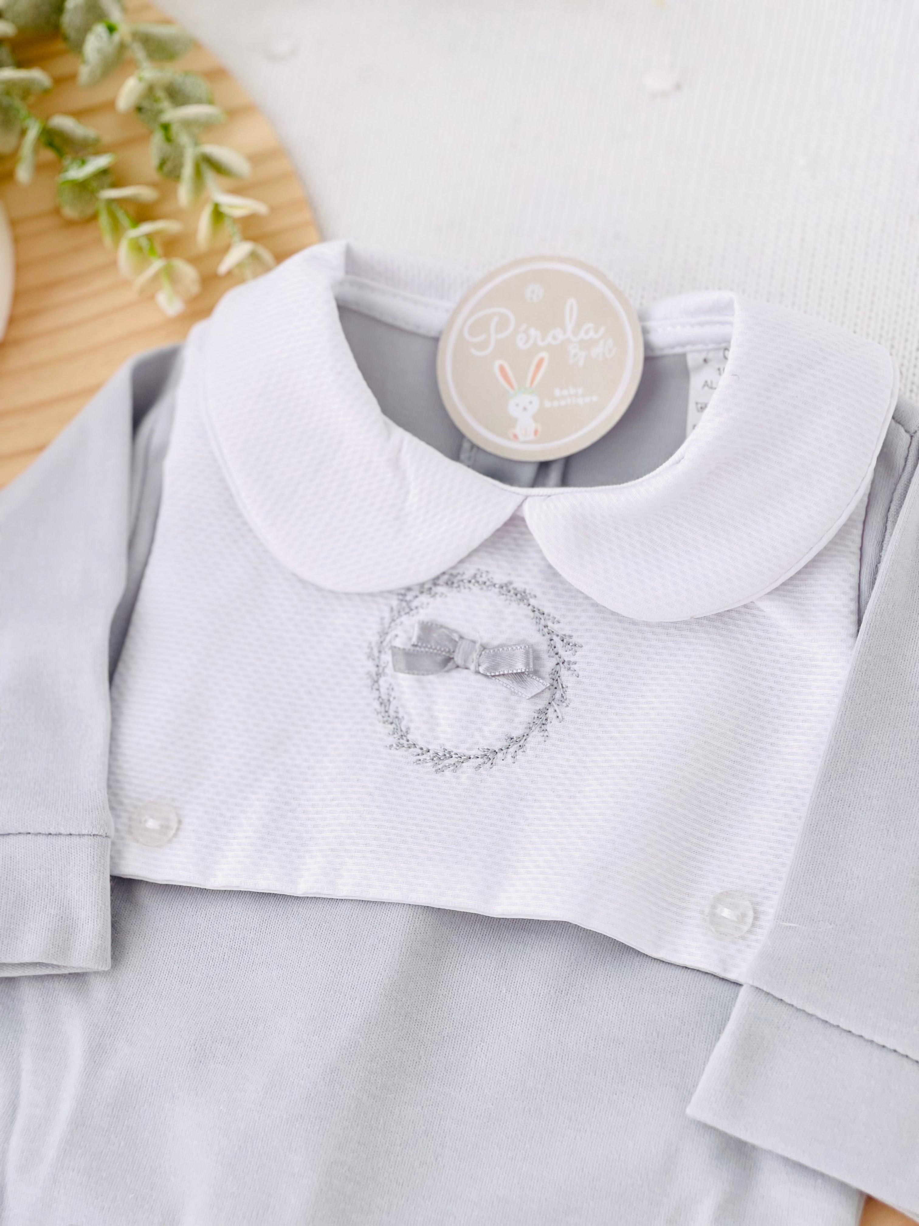 Babygrow babete em algodão